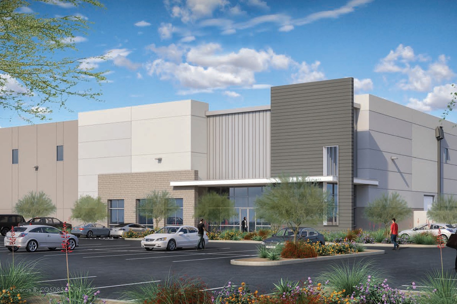 Cactus 303 will have seven buildings totaling 1 million square feet. (JLL)